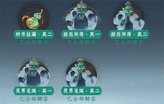 问剑长生灵界见闻其三答案一览