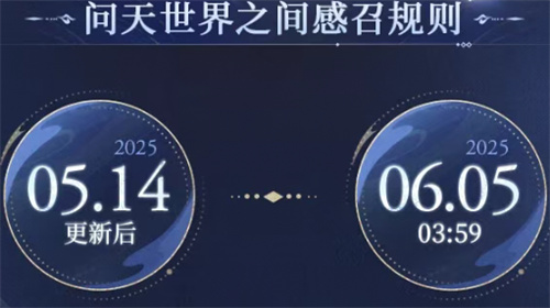 世界之外问天世界侧影抽卡机制说明