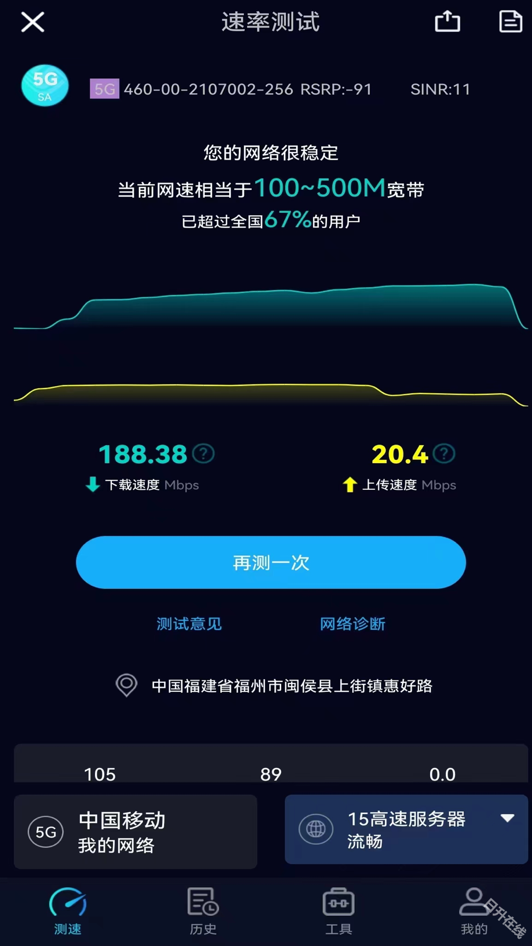 speedtest5g