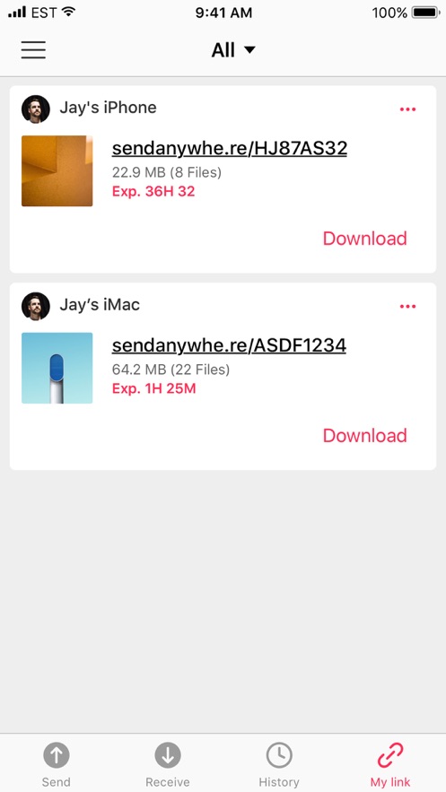 send anywhere