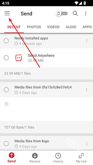 send anywhere