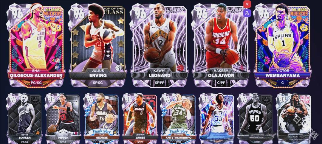 nba2k25梦幻球队