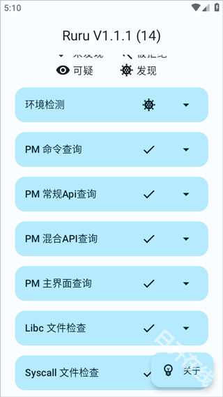 ruru环境检测