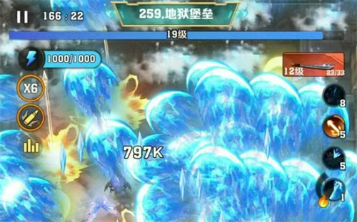 向僵尸开炮第259关地狱堡垒通关攻略
