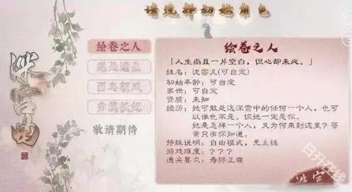 易次元深宫曲