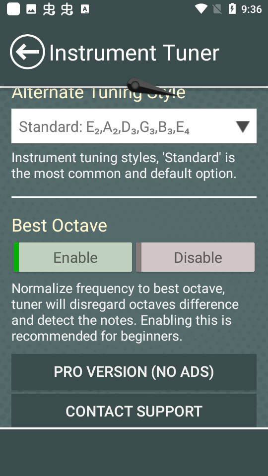 instrument tuner