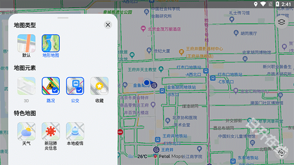 花瓣地图