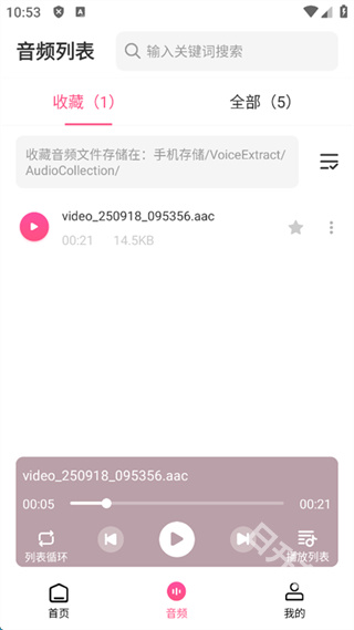 视频音频提取器
