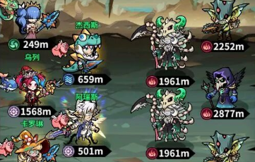 佣兵小镇乌列二十一章阵容搭配详解